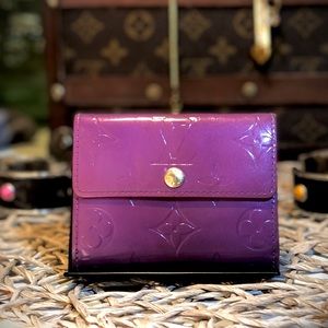 💜RARE!! Louis Vuitton Vernis Plum Purple Ludlow